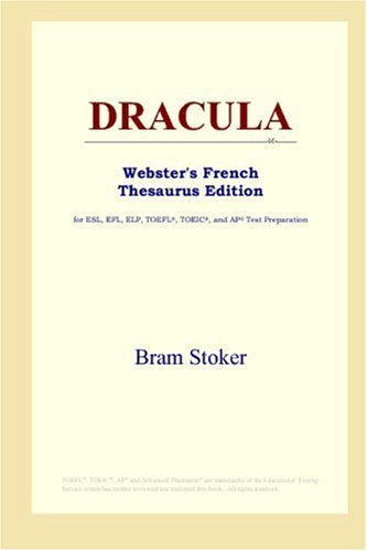 9780497255817: DRACULA (Webster's French Thesaurus Edition)