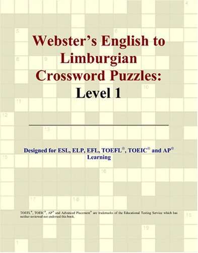 Webster's English to Limburgian Crossword Puzzles: Level 1 - Philip M. Parker