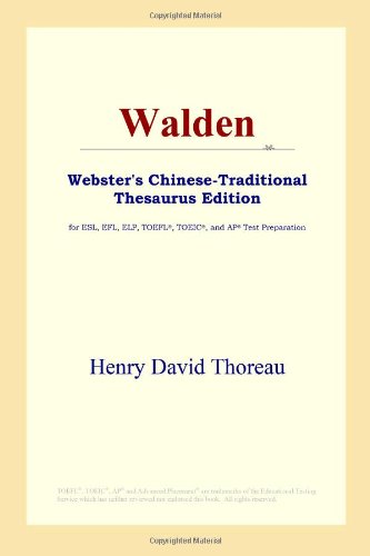 9780497901301: Walden (Webster's Chinese-Traditional Thesaurus Edition)