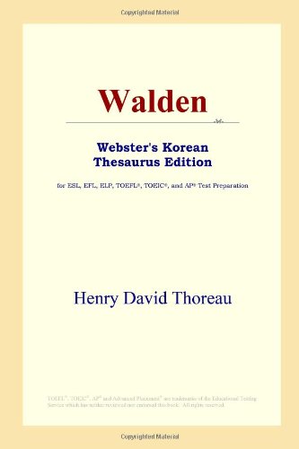 9780497913830: Walden (Webster's Korean Thesaurus Edition)