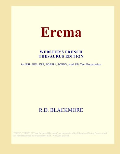 9780497987367: Erema (Webster's French Thesaurus Edition)