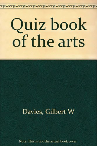 Beispielbild fr Quiz book of the arts zum Verkauf von Wonder Book