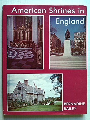 Beispielbild fr American shrines in England zum Verkauf von Wonder Book