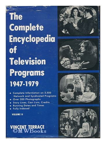 Imagen de archivo de The Complete Encyclopedia of Television Programs a la venta por HPB-Emerald