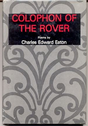 Stock image for Colophon of the Rover for sale by Vashon Island Books