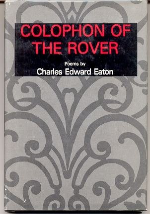 9780498023248: Colophon of the rover: Poems