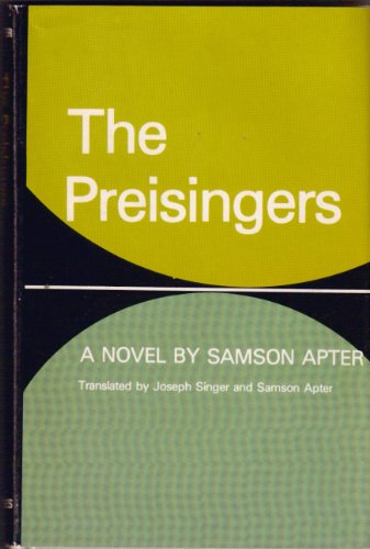 Stock image for The Preisingers for sale by Amazing Books Pittsburgh