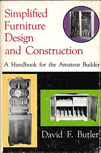 Stock image for SIMPLIFIED FURNITURE DESIGN AND CONSTRUCTION for sale by Riverow Bookshop