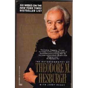 Beispielbild fr God, Country, Notre Dame: The Autobiography of Theodore M. Hesburgh zum Verkauf von More Than Words
