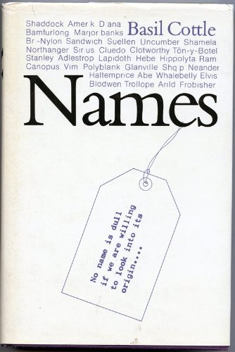 Stock image for Names for sale by UHR Books