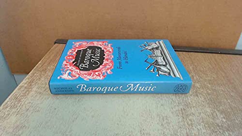 Imagen de archivo de Baroque Music: From Monteverdi to Handel a la venta por SecondSale