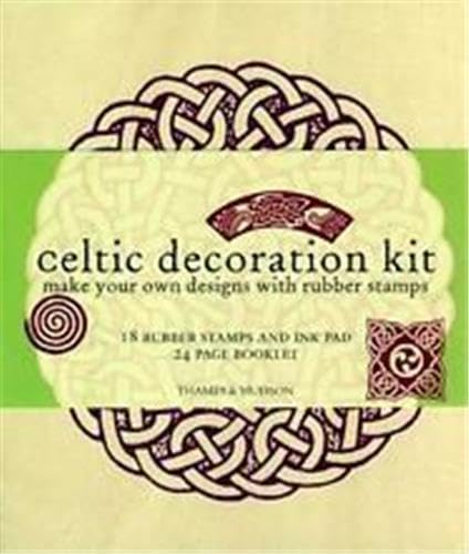 9780500018682: Celtic Decoration Kit: With 18 Rubber: Make your own designs with Rubber Stamps