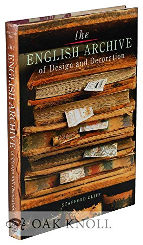 9780500018835: The English Archive of Design and Decoration