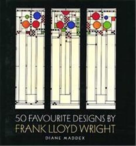 Imagen de archivo de 50 Favourite Designs by Frank Lloyd Wright a la venta por WorldofBooks