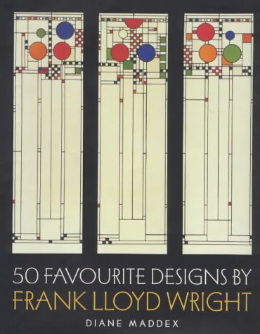 9780500019610: 50 Favourite Designs by Frank Lloyd Wright