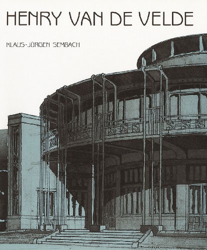 Beispielbild fr Henry van de Velde zum Verkauf von Prior Books Ltd