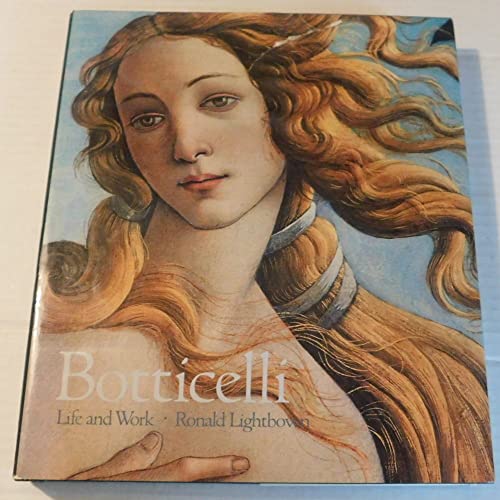 Stock image for Sandro BOTTICELLI: LIFE AND WORK for sale by Kennys Bookshop and Art Galleries Ltd.