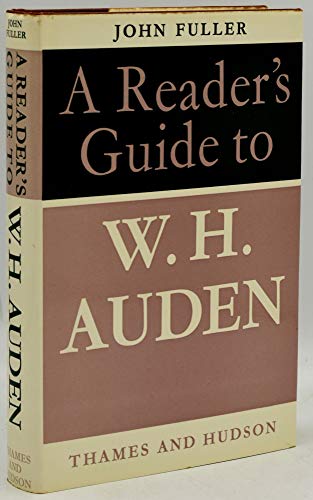 9780500140154: W.H.Auden (Reader's Guides)