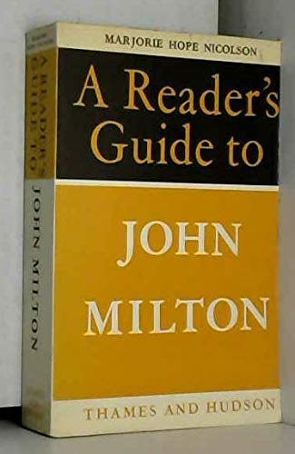 Stock image for John Milton (Reader's Guides) for sale by Better World Books Ltd