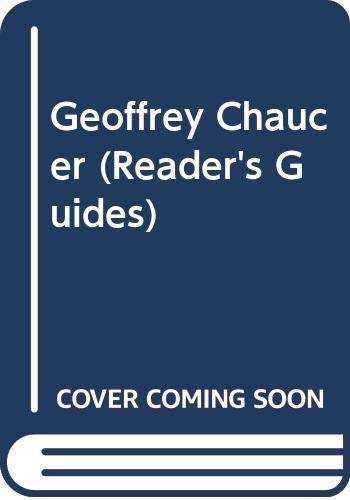 Stock image for Geoffrey Chaucer (Reader's Guides) for sale by Priceless Books