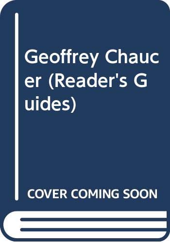 9780500150115: Geoffrey Chaucer (The Readers Guides)