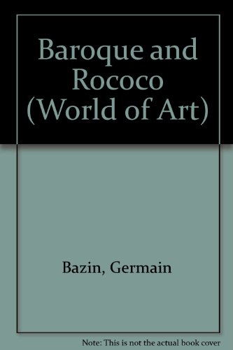 Stock image for Baroque And Rococo (The World Of Art History) for sale by ThriftBooks-Atlanta