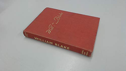 Imagen de archivo de William Blake a la venta por SecondSale