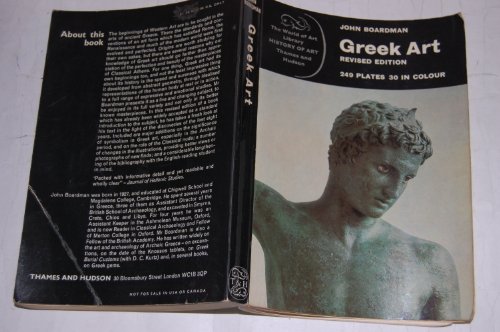 9780500200223: Greek Art (World of Art S.)