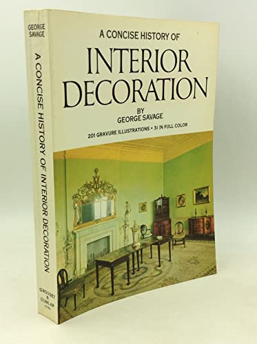 9780500200513 Concise History Of Interior Decoration World