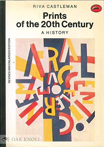 Imagen de archivo de Prints of the Twentieth Century (World of Art) a la venta por Wonder Book