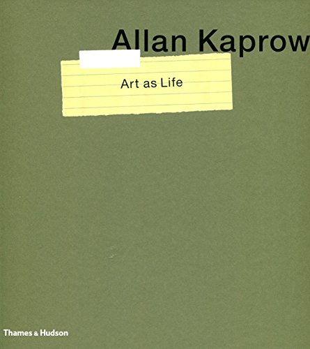 Stock image for Allan Kaprow Art as Life for sale by Jackson Street Booksellers