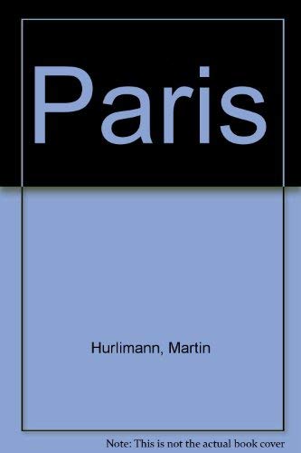 9780500240816: Paris; (English and German Edition)