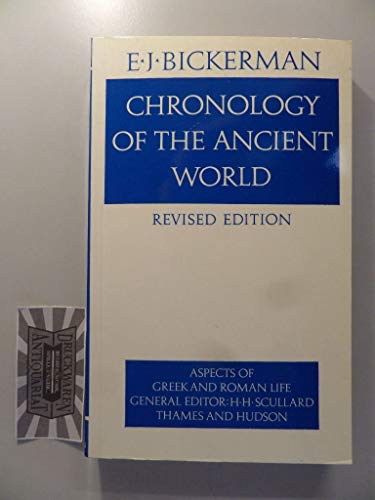 Beispielbild fr Chronology of the Ancient World (Aspects of Greek and Roman Life) zum Verkauf von WorldofBooks