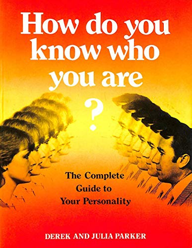 Imagen de archivo de How Do You Know Who You Are? a la venta por Phatpocket Limited