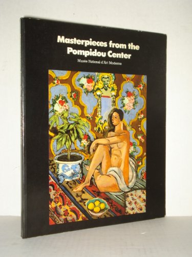 Stock image for Masterpieces from the Pompidou Center for sale by Better World Books: West