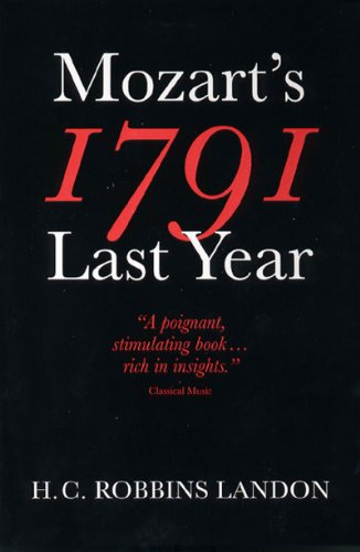 Stock image for 1791: Mozart's Last Year for sale by WorldofBooks