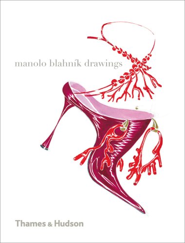 Stock image for Manolo BlahnÃk Drawings: The mini-manolo edition for sale by WorldofBooks