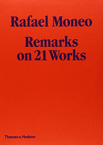 Beispielbild fr Rafael Moneo: Remarks on 21 Works. with Photographs by Michael Moran zum Verkauf von PlumCircle