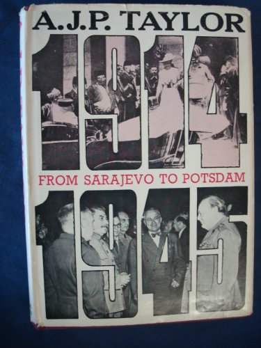 From Sarajevo to Potsdam. (9780500320044) by Taylor, A. J. P.