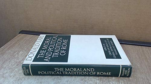 Imagen de archivo de The Moral and Political Tradition of Rome a la venta por HPB-Diamond