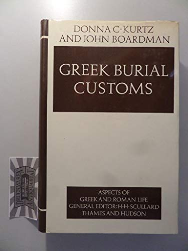 Stock image for Greek burial customs, (Aspects of Greek and Roman life) for sale by Midtown Scholar Bookstore