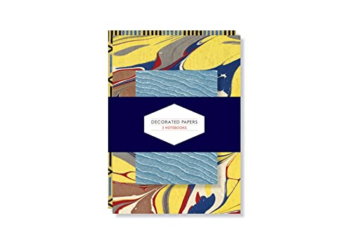 Stock image for Decorated Papers: Notebooks: Set of 3 (Thames & Hudson Gift) for sale by GF Books, Inc.