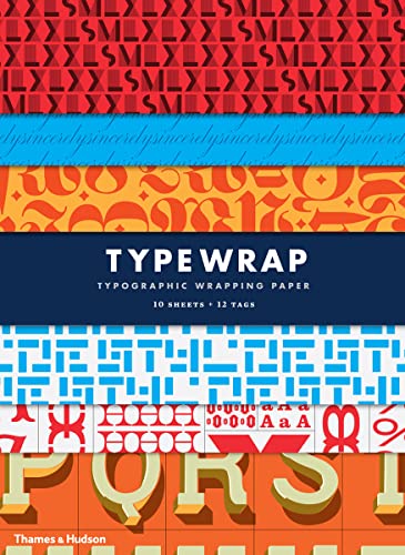 Stock image for Type Wrap: 10 Sheets of Wrapping Paper with 12 Gift Tags for sale by Powell's Bookstores Chicago, ABAA