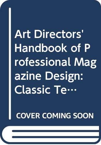 9780500511237: Art Directors' Handbook of Professional Magazine Design: Classic Techniques and Inspirational Approaches