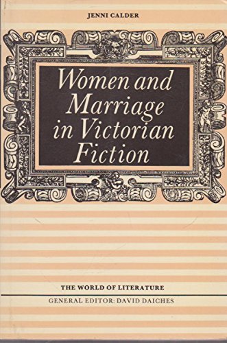 Imagen de archivo de Women and Marriage in Victorian Fiction a la venta por Sarah Zaluckyj