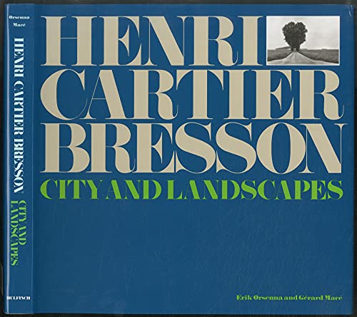 Imagen de archivo de HENRI CARTIER-BRESSON: LANDSCAPE/TOWNSCAPE /ANGLAIS. a la venta por Burwood Books