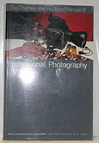 Stock image for Manual of Professional Photography (The Thames & Hudson Manuals) for sale by AwesomeBooks