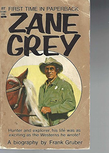 Stock image for Zane Grey for sale by Fallen Leaf Books