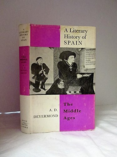 Beispielbild fr A Literary History of Spain: The Middle Ages zum Verkauf von nova & vetera e.K.