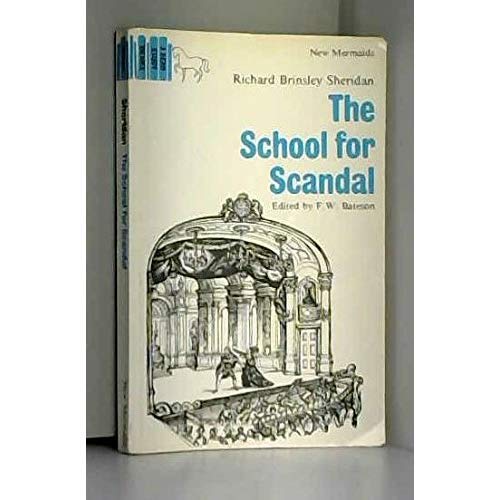 Imagen de archivo de The School for Scandal a la venta por Better World Books